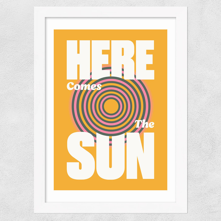 Sun Wide White Frame Sun Wide White Frame