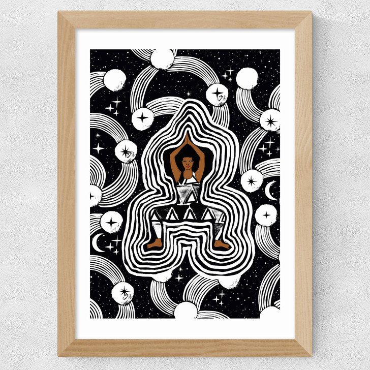Dreamtime Wide Oak Frame Dreamtime Wide Oak Frame