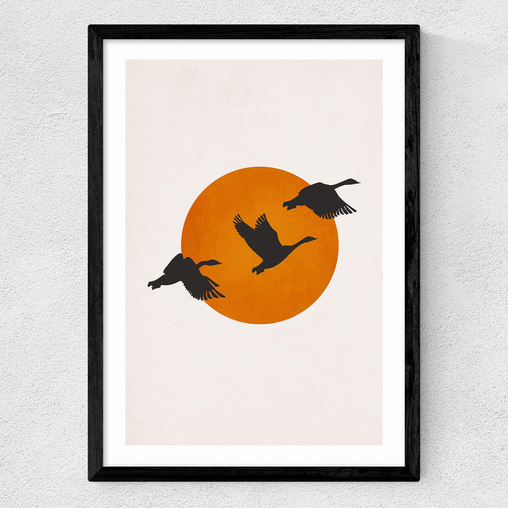 Endless Skies Medium Black Frame Endless Skies Medium Black Frame