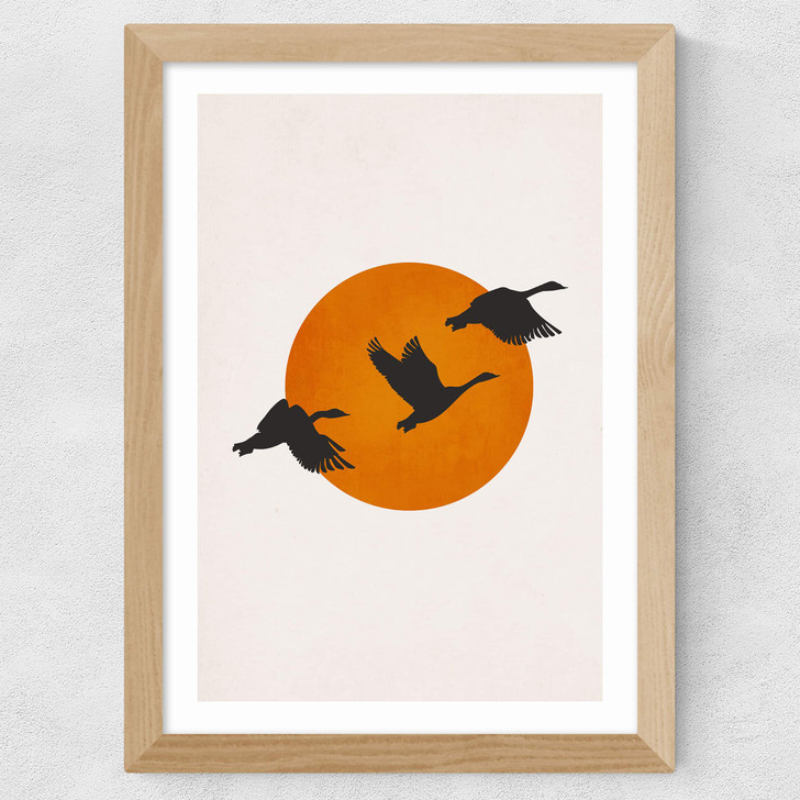 Endless Skies Wide Oak Frame Endless Skies Wide Oak Frame