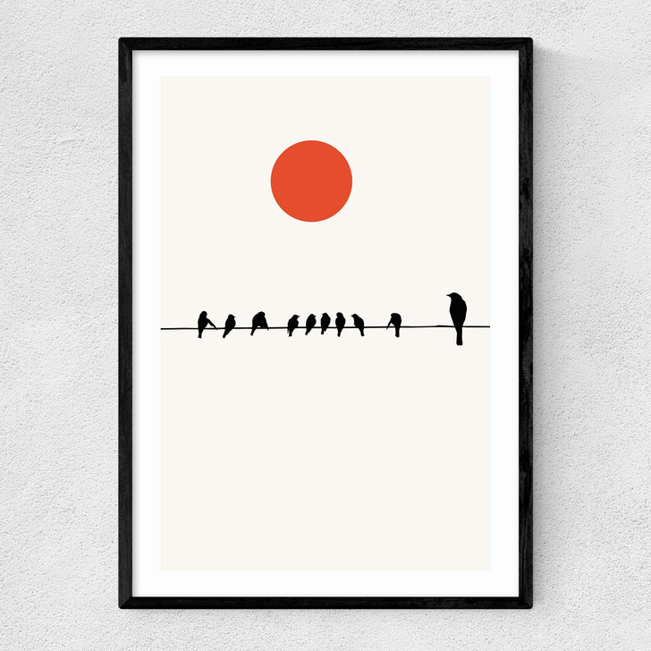 Sit And Wait Narrow Black Frame Sit And Wait Narrow Black Frame