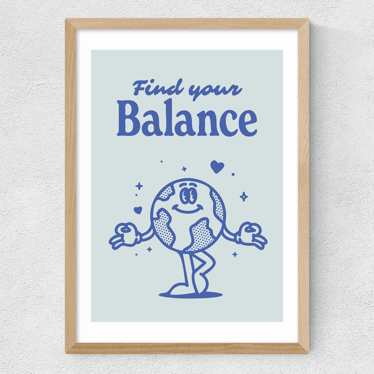 Find Your Balance Medium Oak Frame