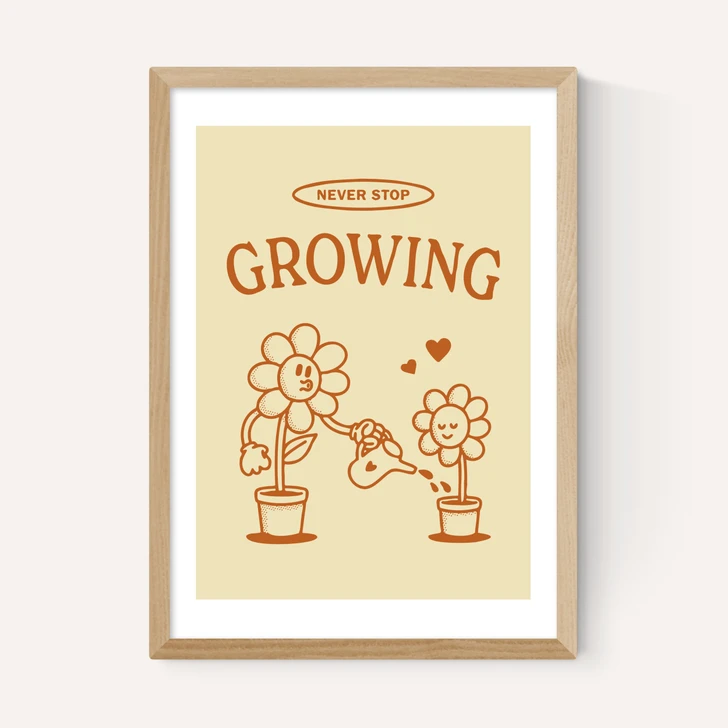 Never Stop Growing
