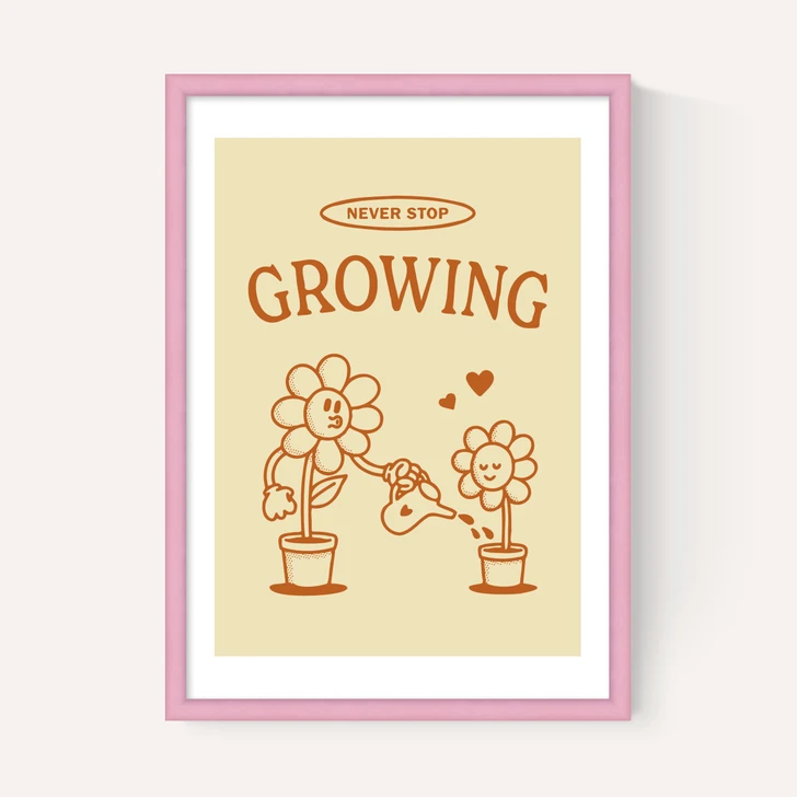 Never Stop Growing