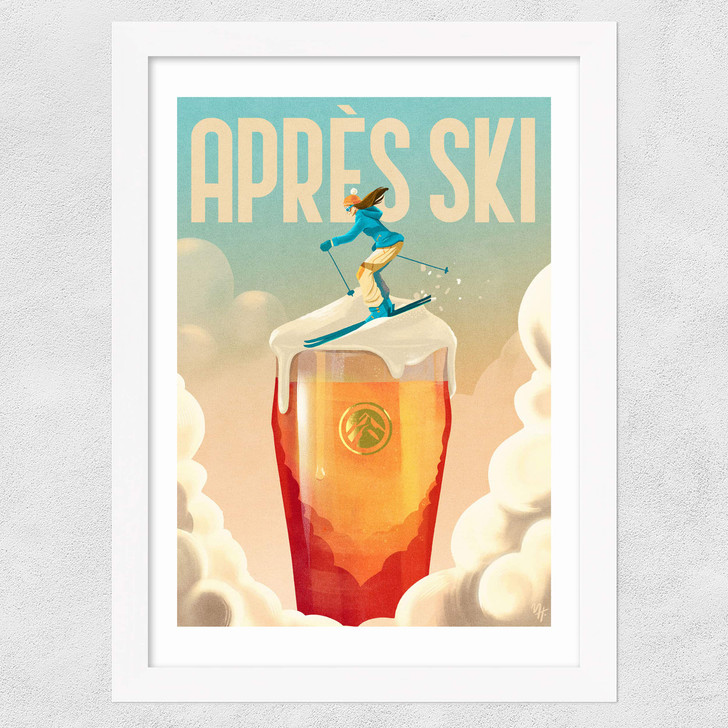 Apres Ski II Wide White Frame Apres Ski II Wide White Frame