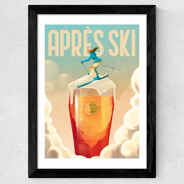 Apres Ski II Wide Black Frame