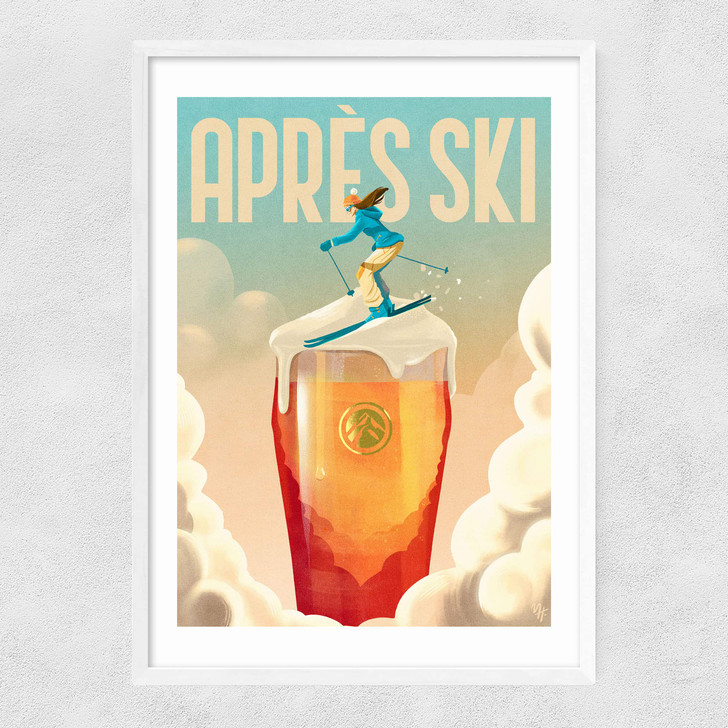 Apres Ski II Narrow White Frame