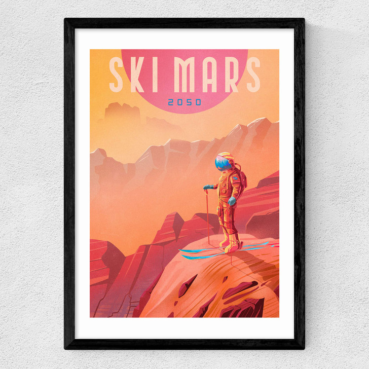 Ski Mars Medium Black Frame