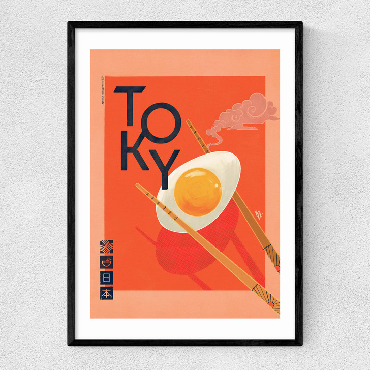 Tokyo by Mark Harrison Narrow Black Frame