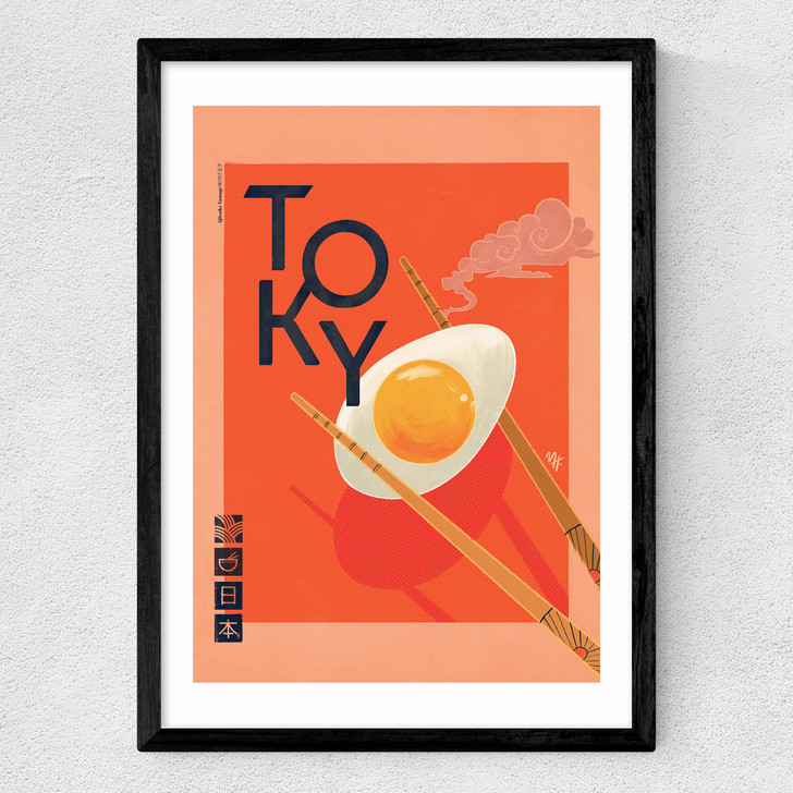 Tokyo by Mark Harrison Medium Black Frame