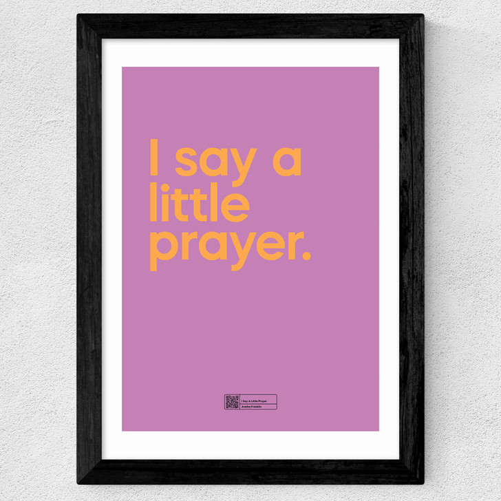 I Say A Little Prayer