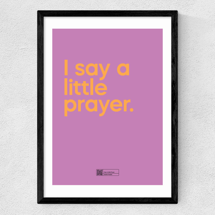 I Say A Little Prayer