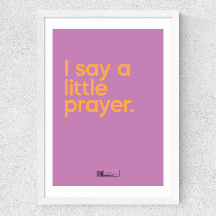 I Say A Little Prayer