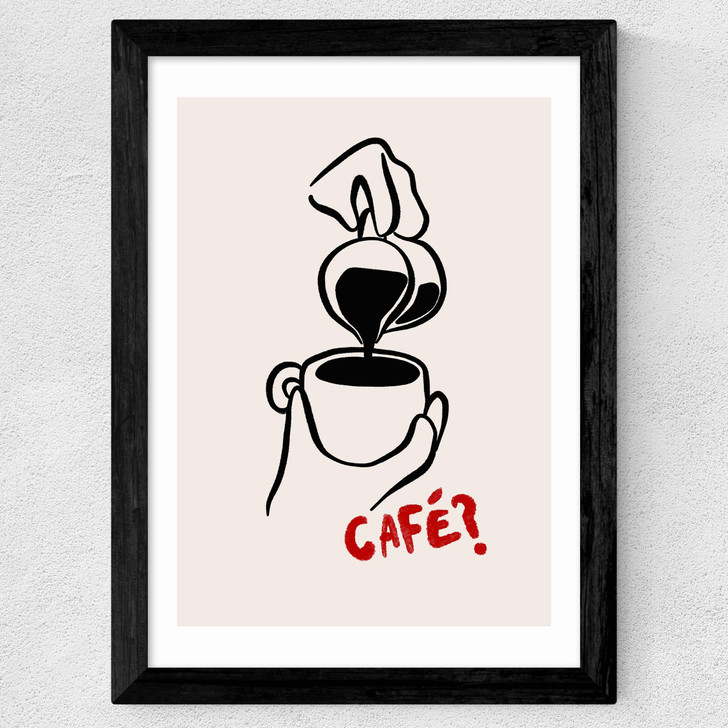 Cafe Wide Black Frame Cafe Wide Black Frame