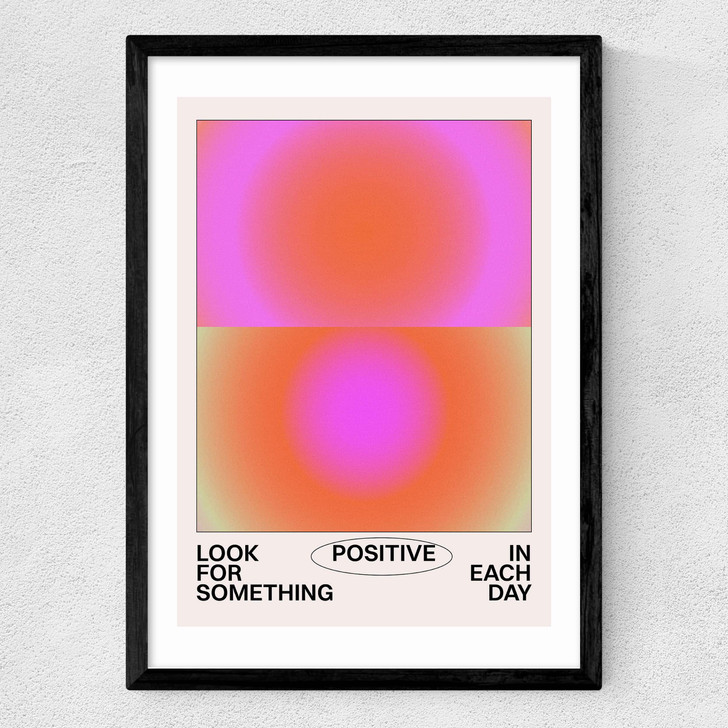 Look For Something Medium Black Frame