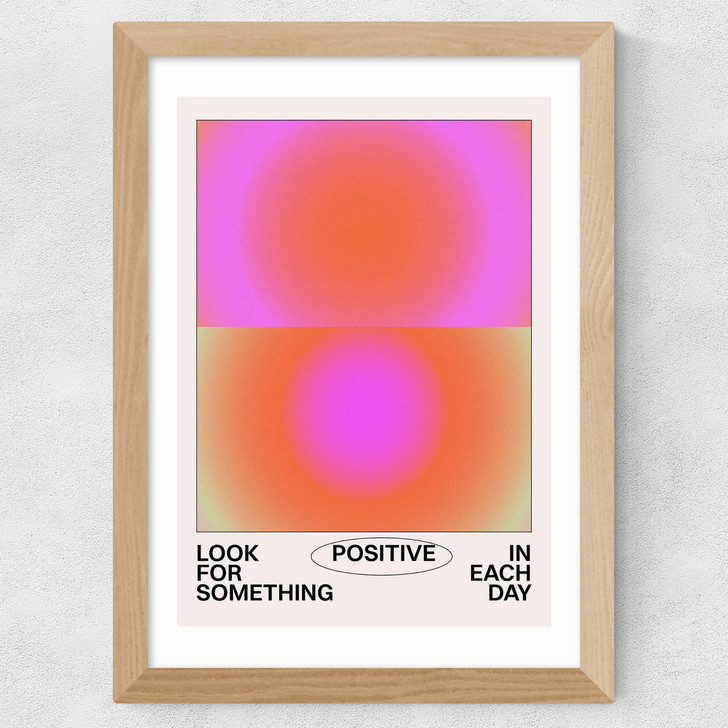 Look For Something Wide Oak Frame