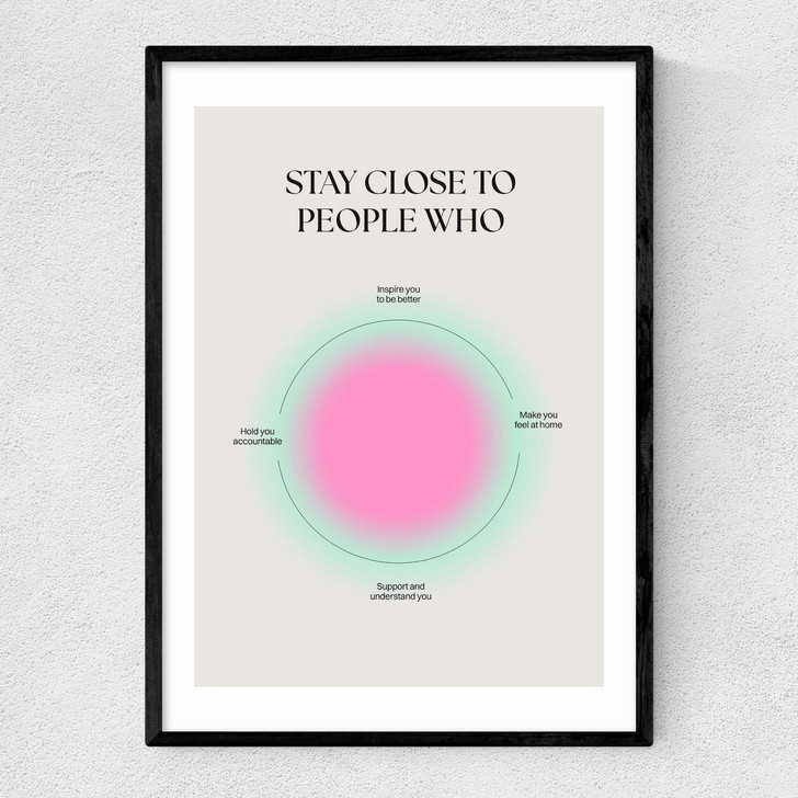 Stay Close Narrow Black Frame Stay Close Narrow Black Frame