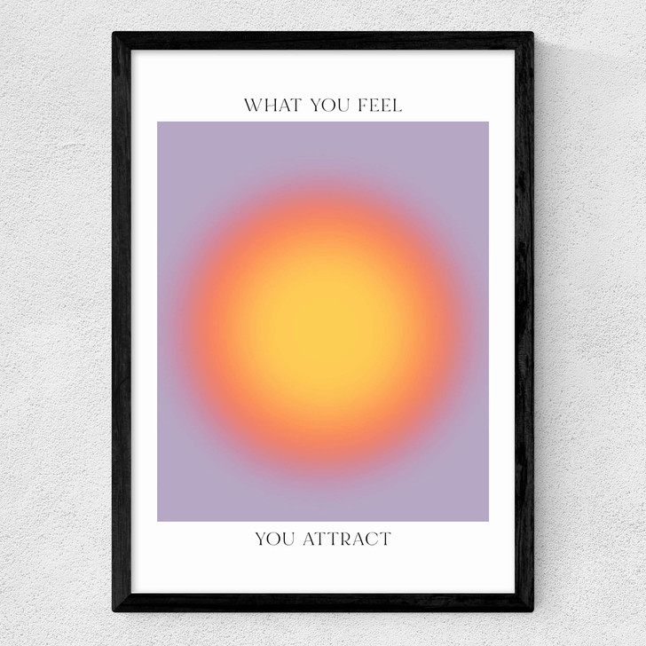 What You Feel Medium Black Frame What You Feel Medium Black Frame