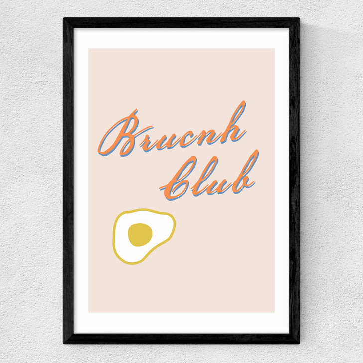 Brunch Club Medium Black Frame