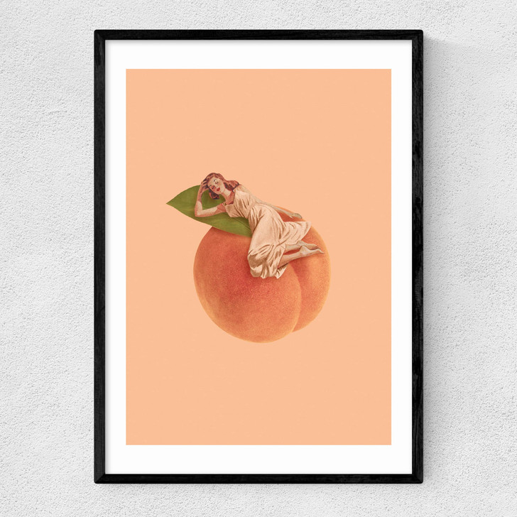 Peachy Keen Narrow Black Frame
