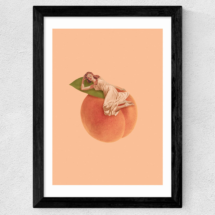 Peachy Keen Wide Black Frame