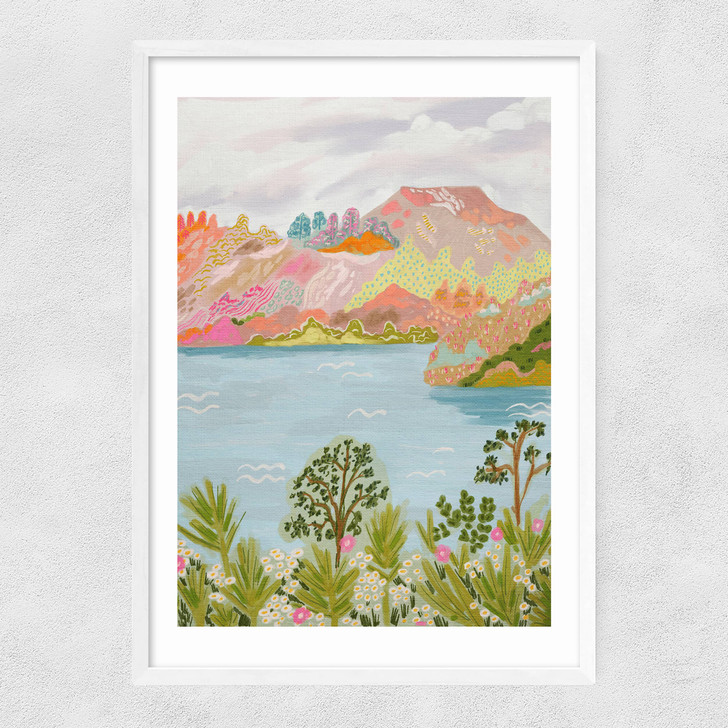 Sendu Narrow White Frame Sendu Narrow White Frame