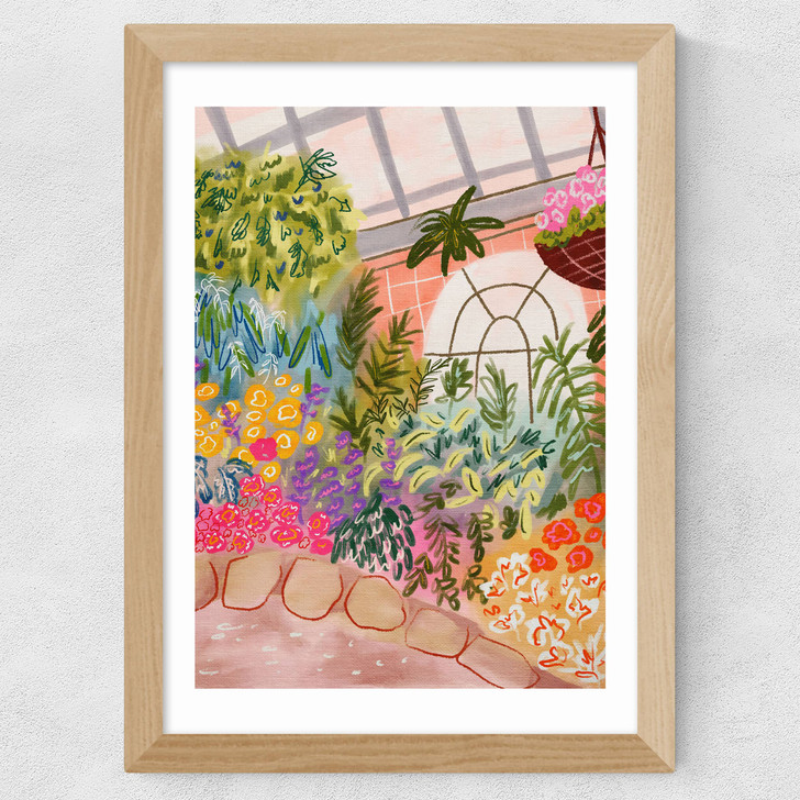 Botanical Garden Wide Oak Frame Botanical Garden Wide Oak Frame