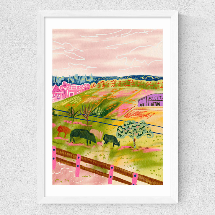 Swiss Medium White Frame
