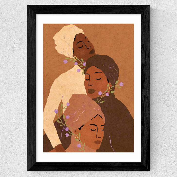 Trois Femmes Wide Black Frame Trois Femmes Wide Black Frame