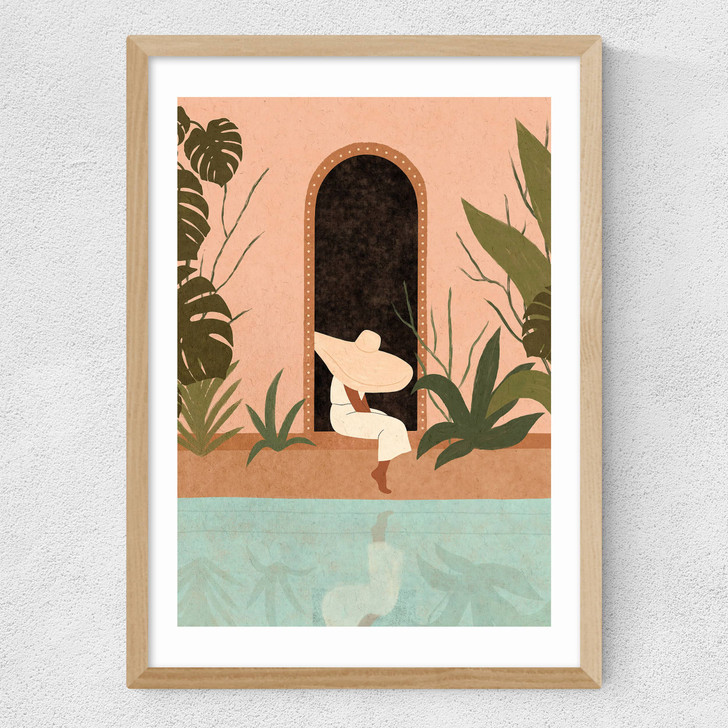 Diary of a Riad Medium Oak Frame Diary of a Riad Medium Oak Frame