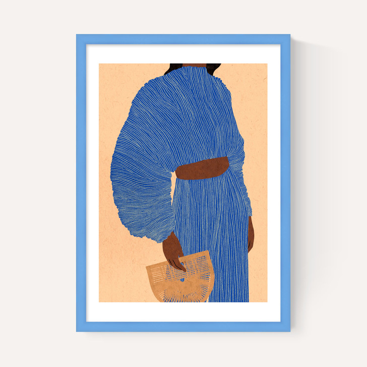Plisse Bleu