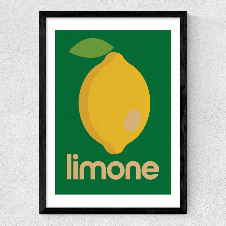 Lemon by Limbo and Ginger Medium Black Frame