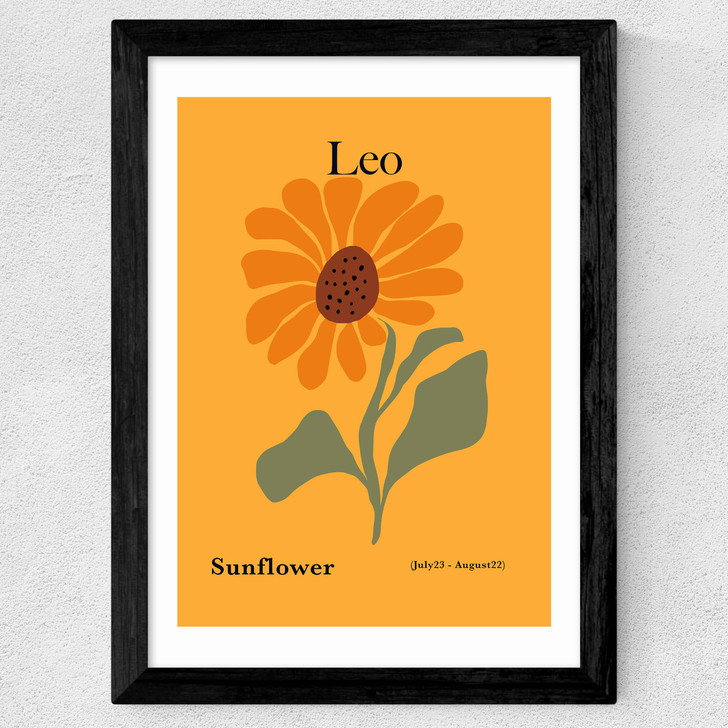 Leo Wide Black Frame Leo Wide Black Frame