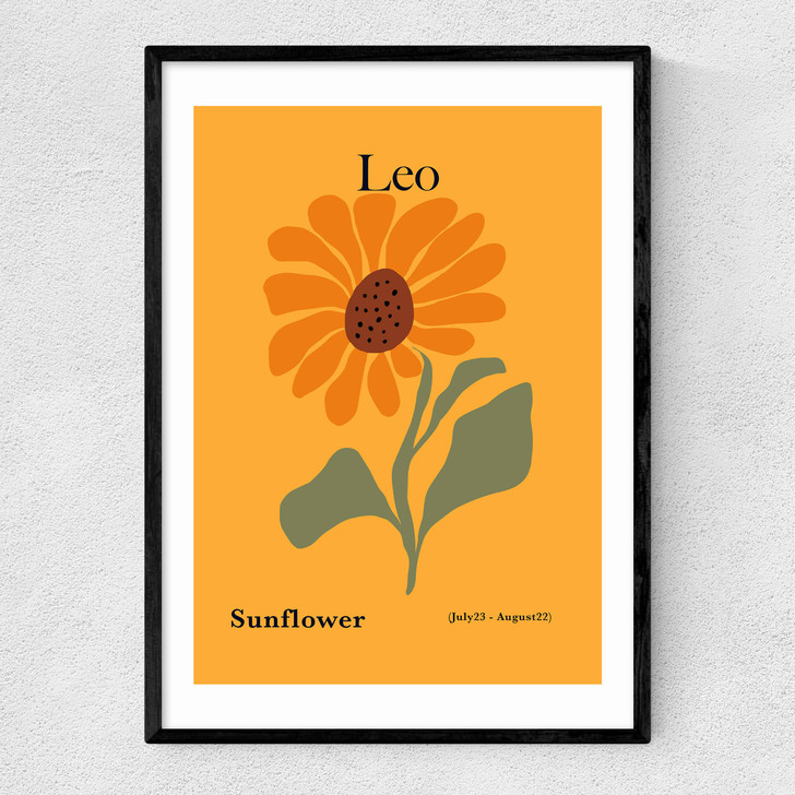 Leo Narrow Black Frame