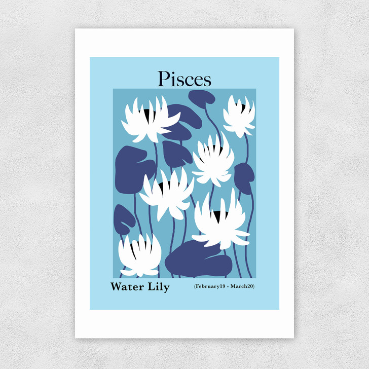 Pisces - Art Print by Miho Art Studio - East End Prints