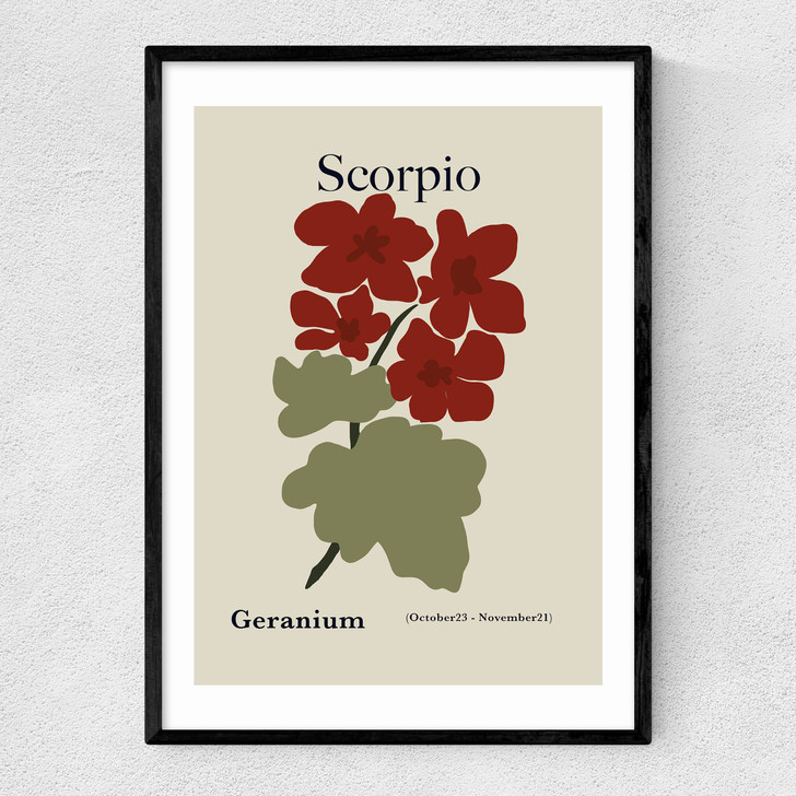 Scorpio Narrow Black Frame