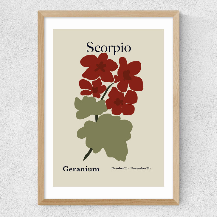 Scorpio Medium Oak Frame
