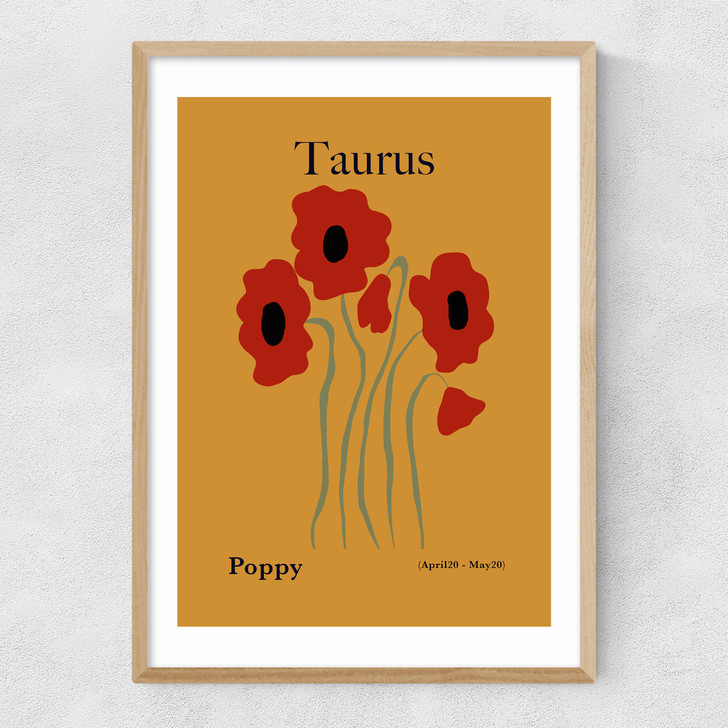 Taurus Narrow Oak Frame