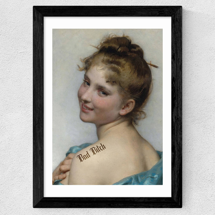 Bad Bitch Wide Black Frame Bad Bitch Wide Black Frame