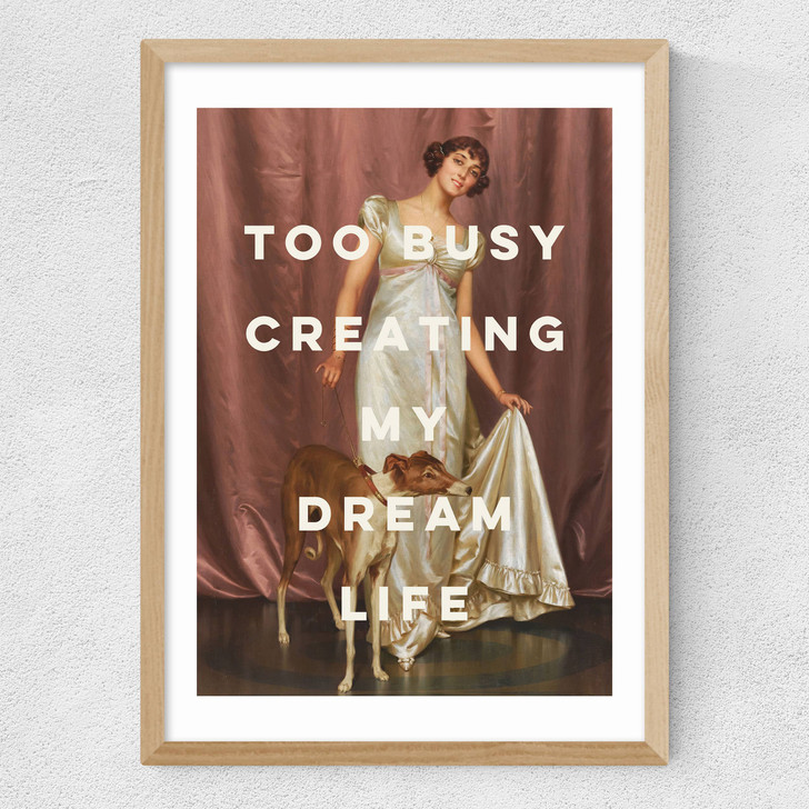 Dream Life Medium Oak Frame Dream Life Medium Oak Frame
