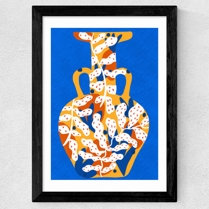 Amphorae Wide Black Frame