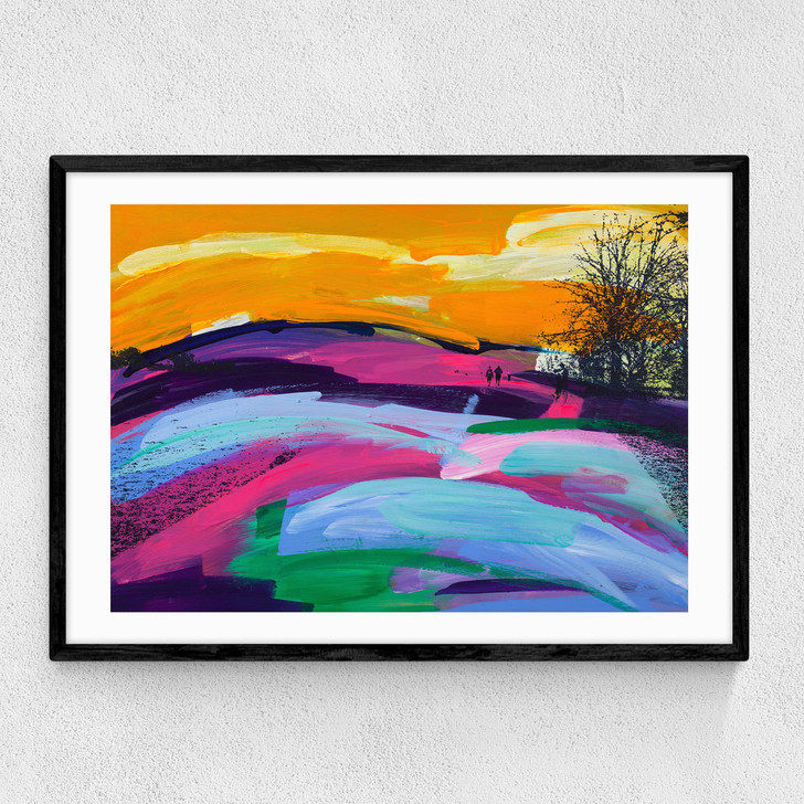 New Horizons Narrow Black Frame