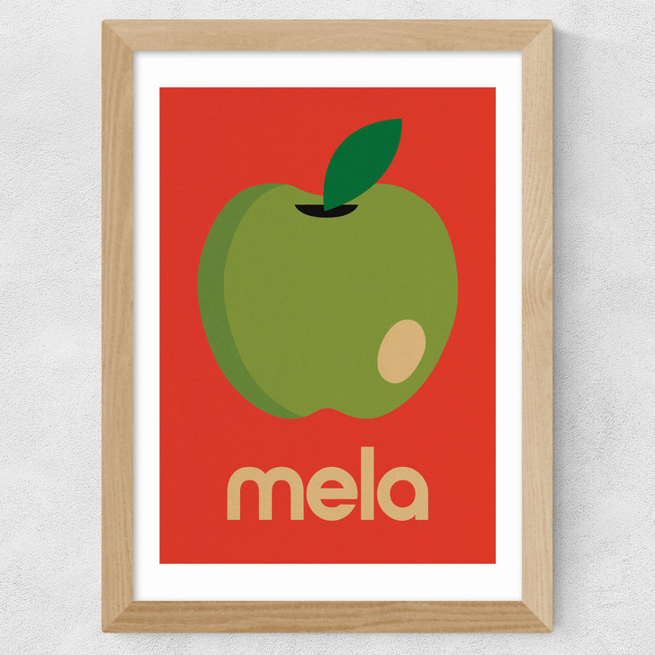 Apple by Limbo and Ginger Wide Oak Frame Apple by Limbo and Ginger Wide Oak Frame