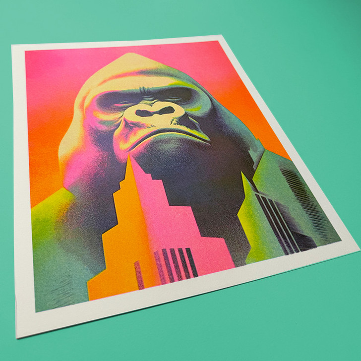 King Kong Unframed Print