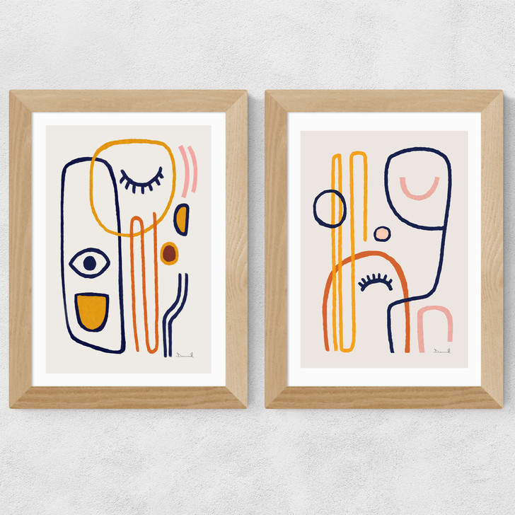 Feel Good Twin Set Wide Oak Frame