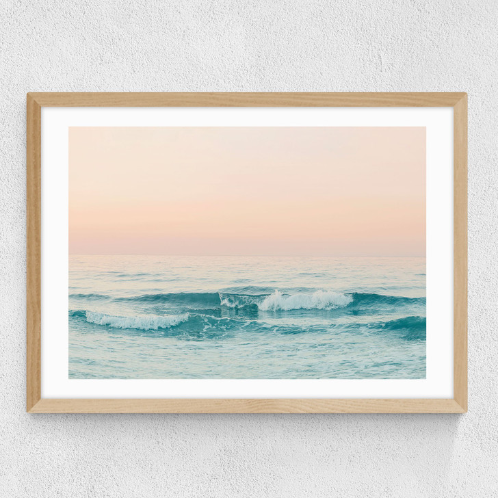 Greece Medium Oak Frame Greece Medium Oak Frame