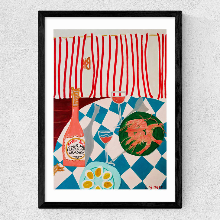 Shrimps And Champagne Medium Black Frame Shrimps And Champagne Medium Black Frame