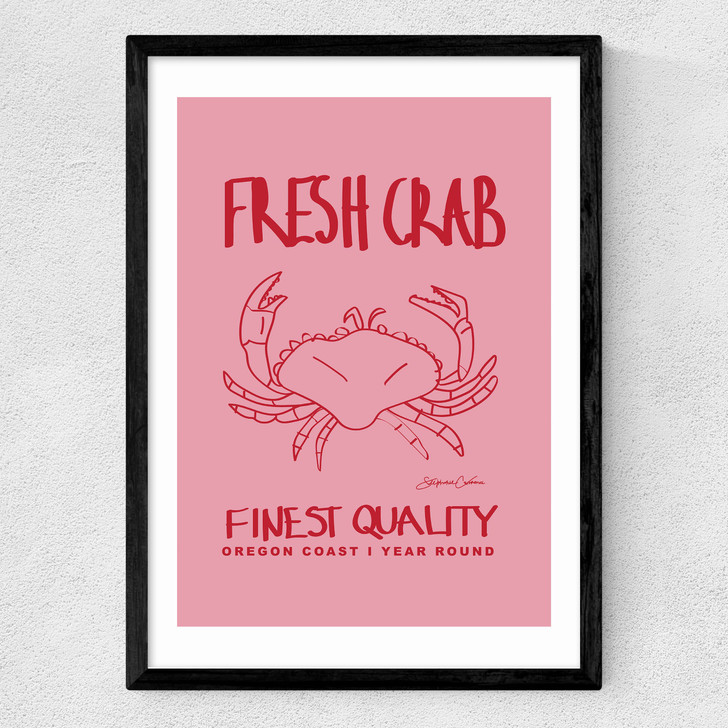 Fresh Crab Medium Black Frame