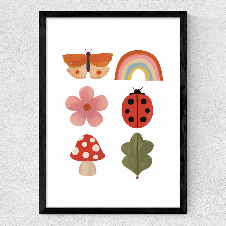 Woodland Wonders Medium Black Frame