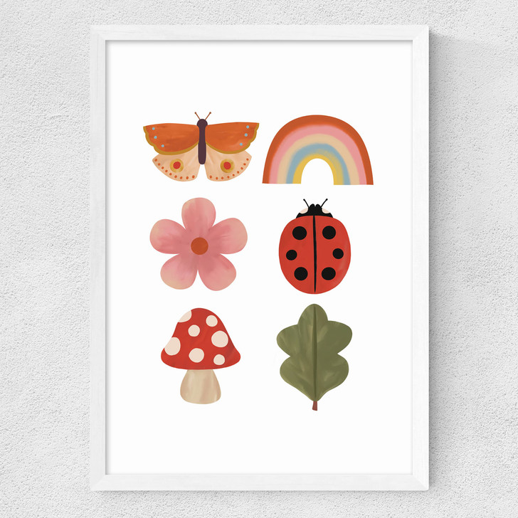 Woodland Wonders Medium White Frame